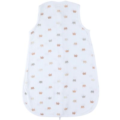 Gigoteuse mousseline Elephants TOG < 1.0 (70 cm)